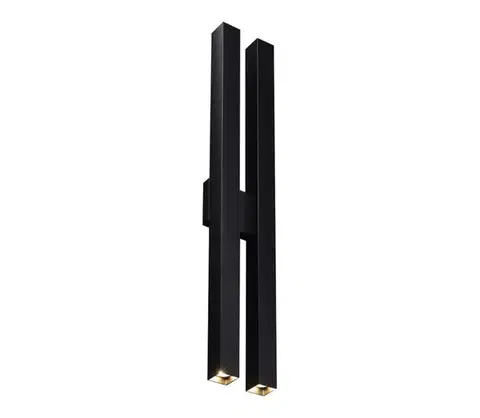 Svietidlá -  4706 - Nástenné svietidlo DOHA 4xGU10/15W/230V čierna 4706
