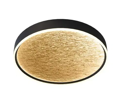 Svietidlá Wofi 9002-104L-LED Stmievateľné stropné svietidlo BORDEAUX LED/60W/230V čierna/zlat 9002-104L