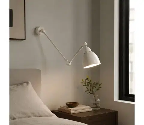 Svietidlá BRILAGI - Nástenné svietidlo QUILL 1xE27/40W/230V 83 cm biela BRSB0101-1W/WH