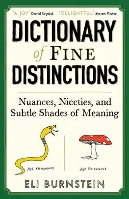 Filozofia Dictionary of Fine Distinctions - Eli Burnstein