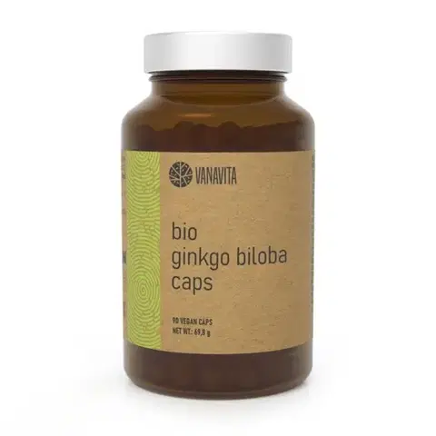 Nootropiká a mozog GymBeam Bio Ginkgo biloba CAPS