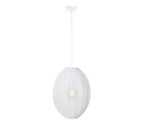 Svietidlá Markslöjd 108796 - Luster na lanku FLORENCE 1xE27/40W/230V biela 108796
