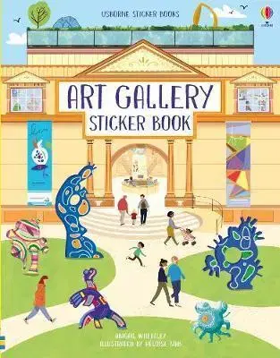 V cudzom jazyku Art Gallery Sticker Book - Abigail Wheatley,Mab Heloise