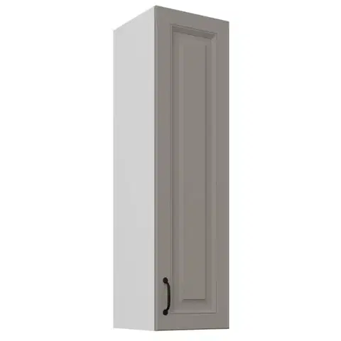 Kuchynské skrinky visiace Skrinka do kuchyne Stilo claygrey/biely 30G-108 1F