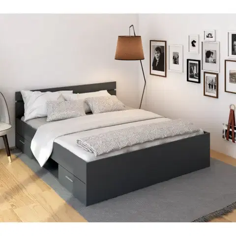 Postele Postel s úložným priestorom MICHIGAN NEW 160 Tempo Kondela