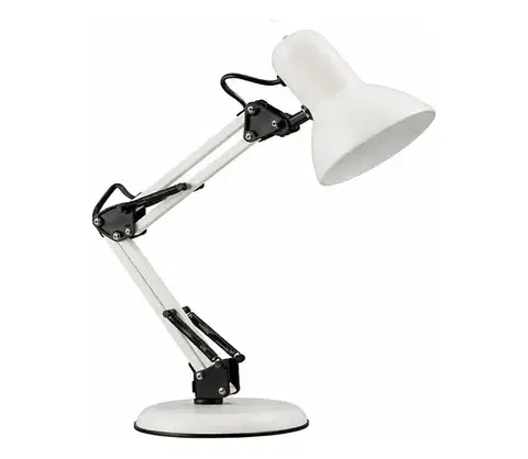 Svietidlá  Stolná lampa 1xE14/25W/230V biela 9A21871