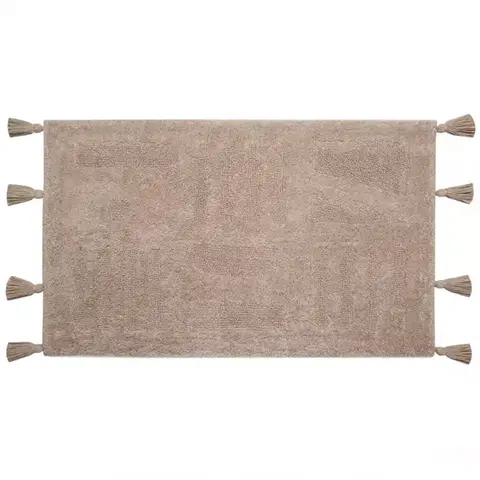 Koberčeky a rohože do kúpeľne Kúpeľňový koberček 50x80cm Béžová klasika