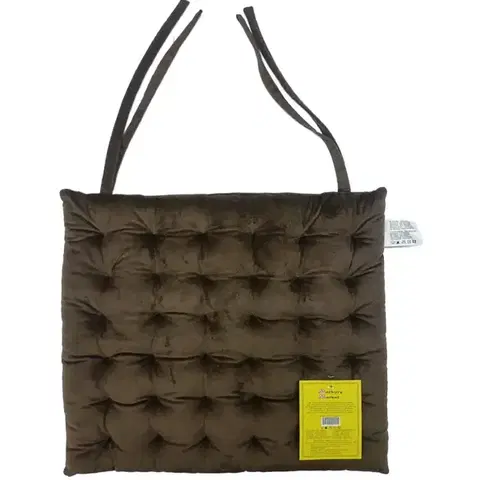 Bytový textil Podsedák na stoličku SSE-JBT-1012 10 40x40cm čokoládová