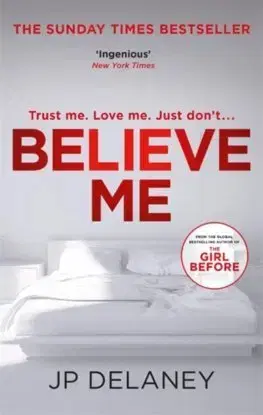 Cudzojazyčná literatúra Believe Me - JP Delaney