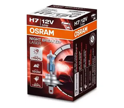 Žiarovky SADA 2x Autožiarovka NIGHT BREAKER H7 PX26d/55W/12V - Osram 64210NL-2HB