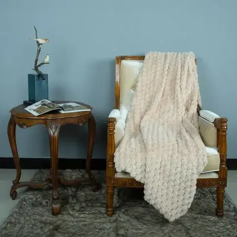 Jednofarebné deky Deka Harmony 170x220 béžová