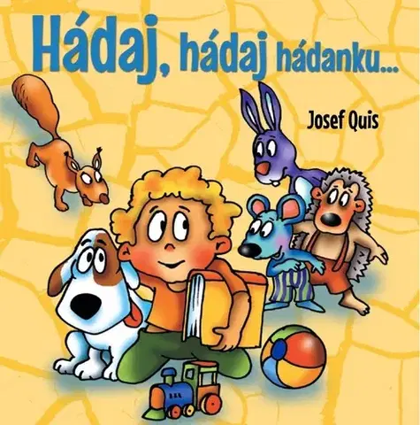 Leporelá, krabičky, puzzle knihy Hádaj, hádaj, hádanku... - Josef Quis