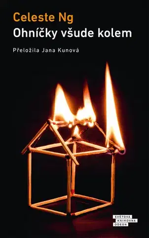 Romantická beletria Ohníčky všude kolem - Celeste Ng