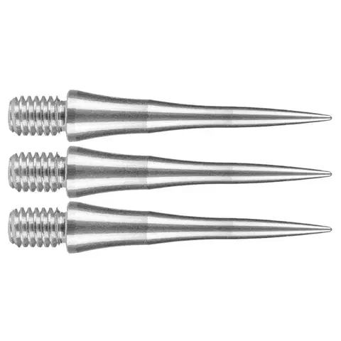 Hroty na šípky Bull's Aviation Conversion Points 30mm 3ks Silver