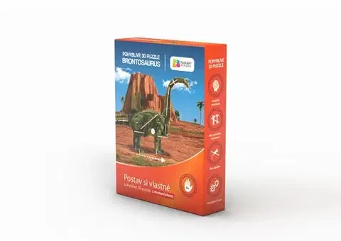 3D puzzle 3D Creative Pohyblivé 3D Puzzle Brontosaurus