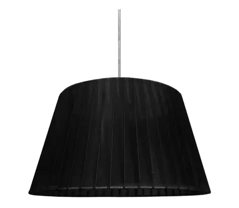 Svietidlá  Luster na lanku TIZIANO 1xE27/60W/230V čierna 31-27122