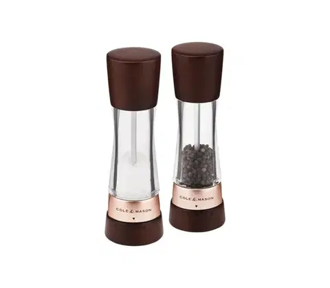Mlynčeky Cole&Mason Cole&amp;Mason - Sada mlynčekov na soľ a korenie DERWENT 2 ks 19 cm buk/hnedá H332296