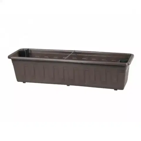 Záhrada Truhlík Gardenflor 40cm hnedá
