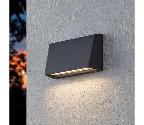LED osvetlenie Eglo 900887 - LED Vonkajšie nástenné svietidlo SPONGANO LED/9,5W/230V IP65 900887