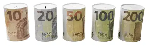 Pokladničky MAKRO - Pokladnička EURO 10x15cm, rôzne druhy