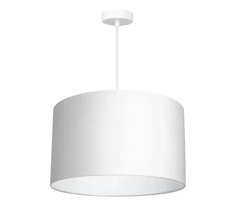 Svietidlá  Luster na lanku ARDEN 1xE27/60W/230V pr. 40 cm biela 3428