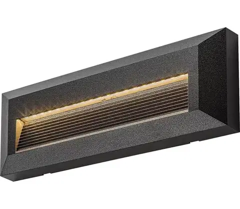 LED osvetlenie Rabalux 77189 - LED vonkajšie nástenné svietidlo KAVALA LED/6W/230V IP65 čierne 77189