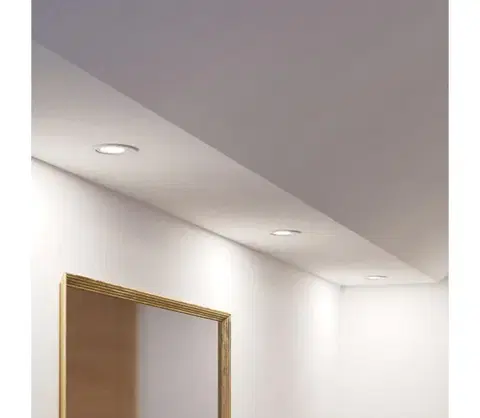 Svietidlá Eglo 902235 - SADA 3x LED kúpeľňových podhľadových svietidiel BARRANCO 1x GU10/4,5W/230V IP44 biela 902235