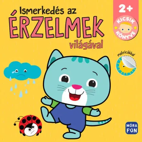 Leporelá, krabičky, puzzle knihy Ismerkedés az érzelmek világával - Kicsik könyve