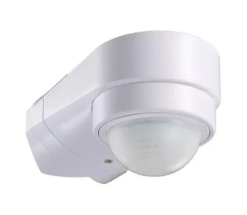 Svietidlá  Vonkajší senzor pohybu infračervený 240° 600W/230V IP65 biela 6613