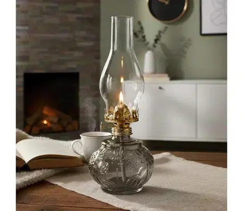 Lampy BRILAGI - Petrolejová lampa MERLIN dymová/šedá 8590828169215