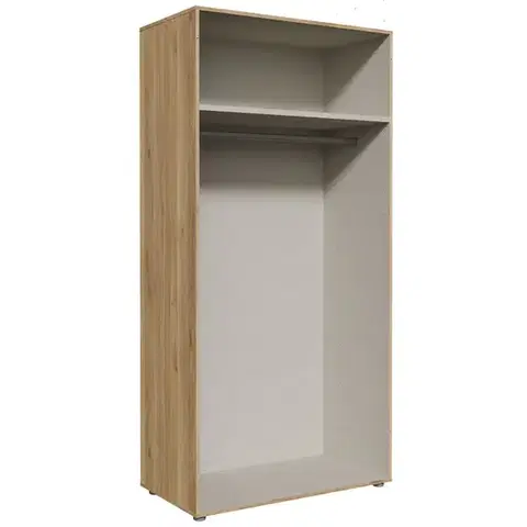 Vybavenie skríň Korpus Skrine Moduklix 99,4x204,5 Dub Mouvella