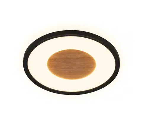 Svietidlá Brilo - LED stropné svietidlo SUFIT WOOD LED/18W/230V 3000K pr. 29 cm 3850015