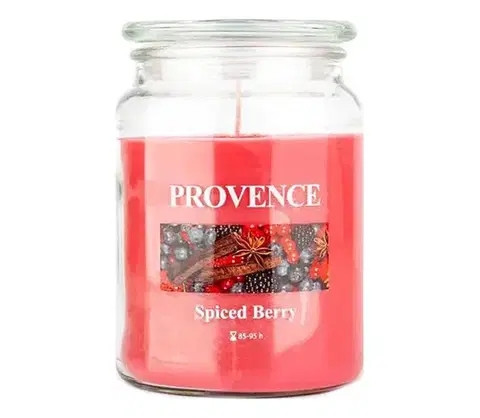 Vianočné dekorácie UTC Voňavá sviečka SPICED BERRY 510g 85-95 hod. 565119
