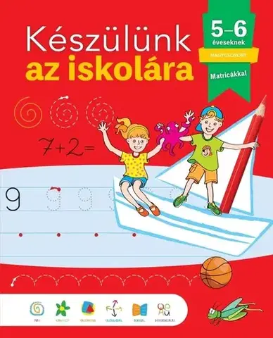 Príprava do školy, pracovné zošity Készülünk az iskolára - angol - Mario Alcarazo