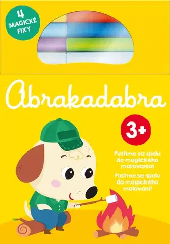 Nalepovačky, vystrihovačky, skladačky Abrakadabra 3+ (Pes)