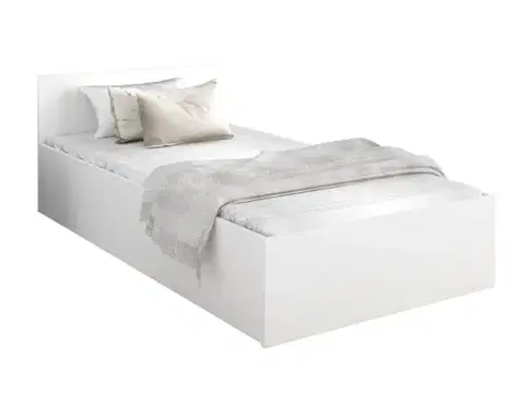 Postele Elvisia Posteľ DESA s roštom | 90 x 200 cm Farba: Biela