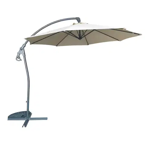 Záhradné slnečníky Záhradný slnečník Coma 300 cm YQ004 beige
