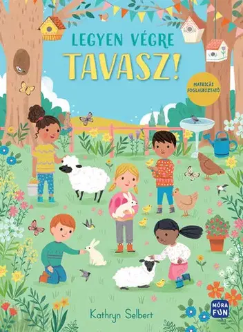 Pre deti a mládež - ostatné Legyen végre tavasz - Matricás foglalkoztató