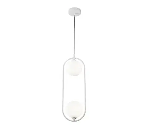 Svietidlá Maytoni MOD013PL-02W - Luster na lanku RING 2xG9/25W/230V biela MOD013PL-02W