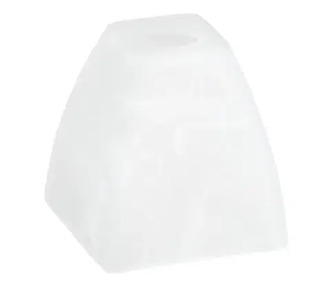 Lampy  Náhradné sklo k lustru E14 10x13 cm biela 8553