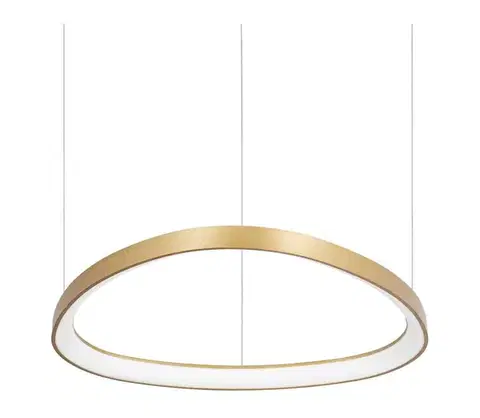 Svietidlá Ideal Lux - LED Luster na lanku GEMINI LED/48W/230V pr. 61 cm CRI 90 zlatá 269832