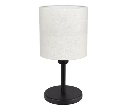 Lampy Eglo 32219 - Stolná lampa MONTETTO 1xE14/40W/230V krémová/čierna 32219