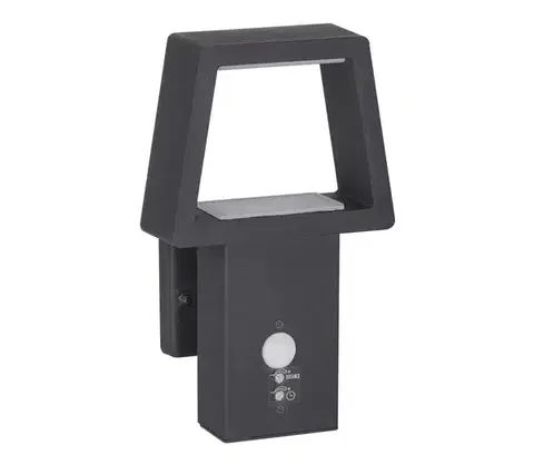 Svietidlá Rabalux 8668 - Vonkajšie senzorové svietidlo ARIZONA 1xLED/10,5W/230V IP44 8668