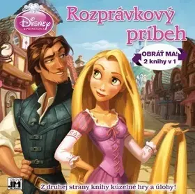 Nalepovačky, vystrihovačky, skladačky Obráť ma! Disney Princezné