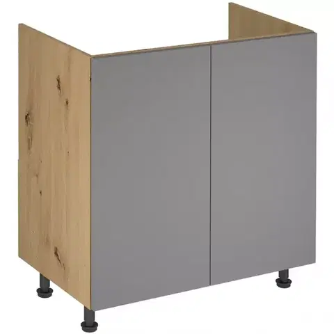 Kuchynské skrinky visiace Skrinka do kuchyne Langen D80Z  beige