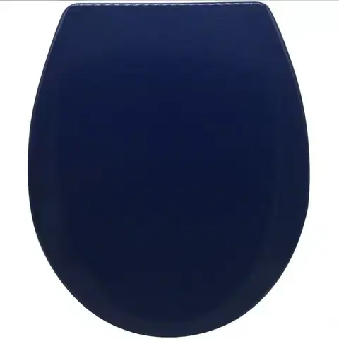 WC dosky Doska Dark Blue Pomalým Sklápaním