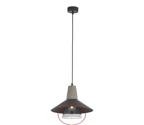 Lampy Jupiter - Náhradné sklo k lustru BONDY E27 pr. 22 cm číra kl.DMD