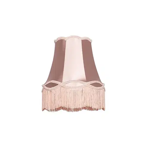 Tienidlo na lampu Tienidlo na lampu z látky ružové 30 cm - Granny