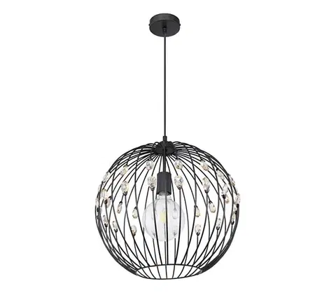 Svietidlá Globo 16029H1 - Závesný luster na lanku HANAKO 1xE27/60W/230V priemer 40 cm 16029H1
