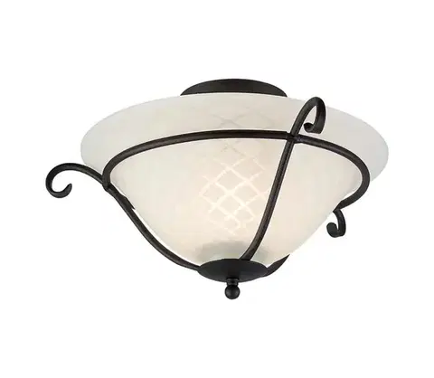 Svietidlá Elstead TCH-F-BLACK - Stropné svietidlo TORCHIERE 1xE27/60W/230V TCH-F-BLACK